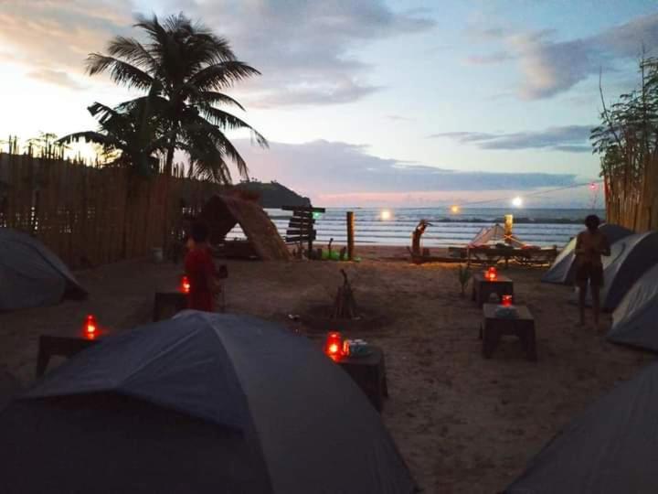 Campsite Bucana Kamp Payapa Beachfront *