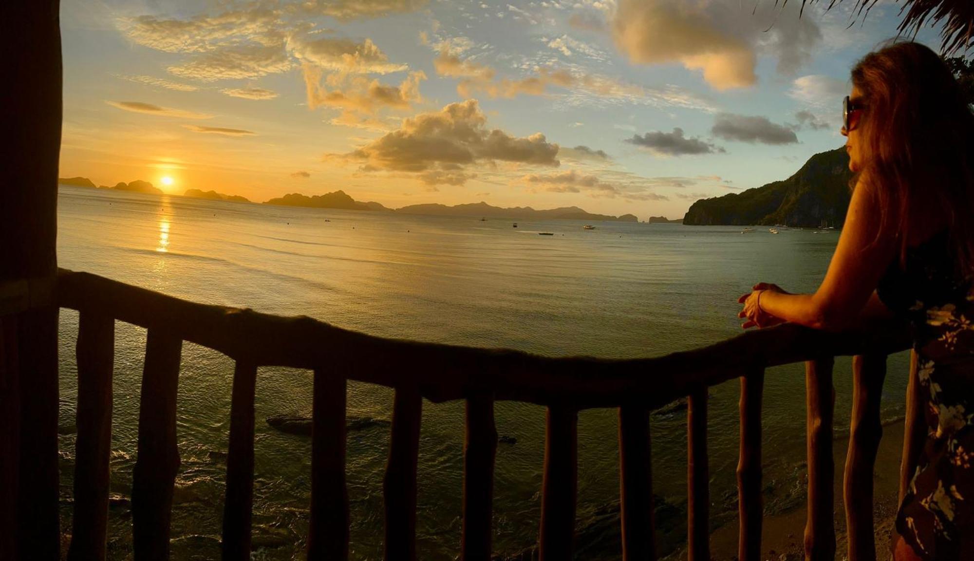 Hut Sunset Island View El Nido