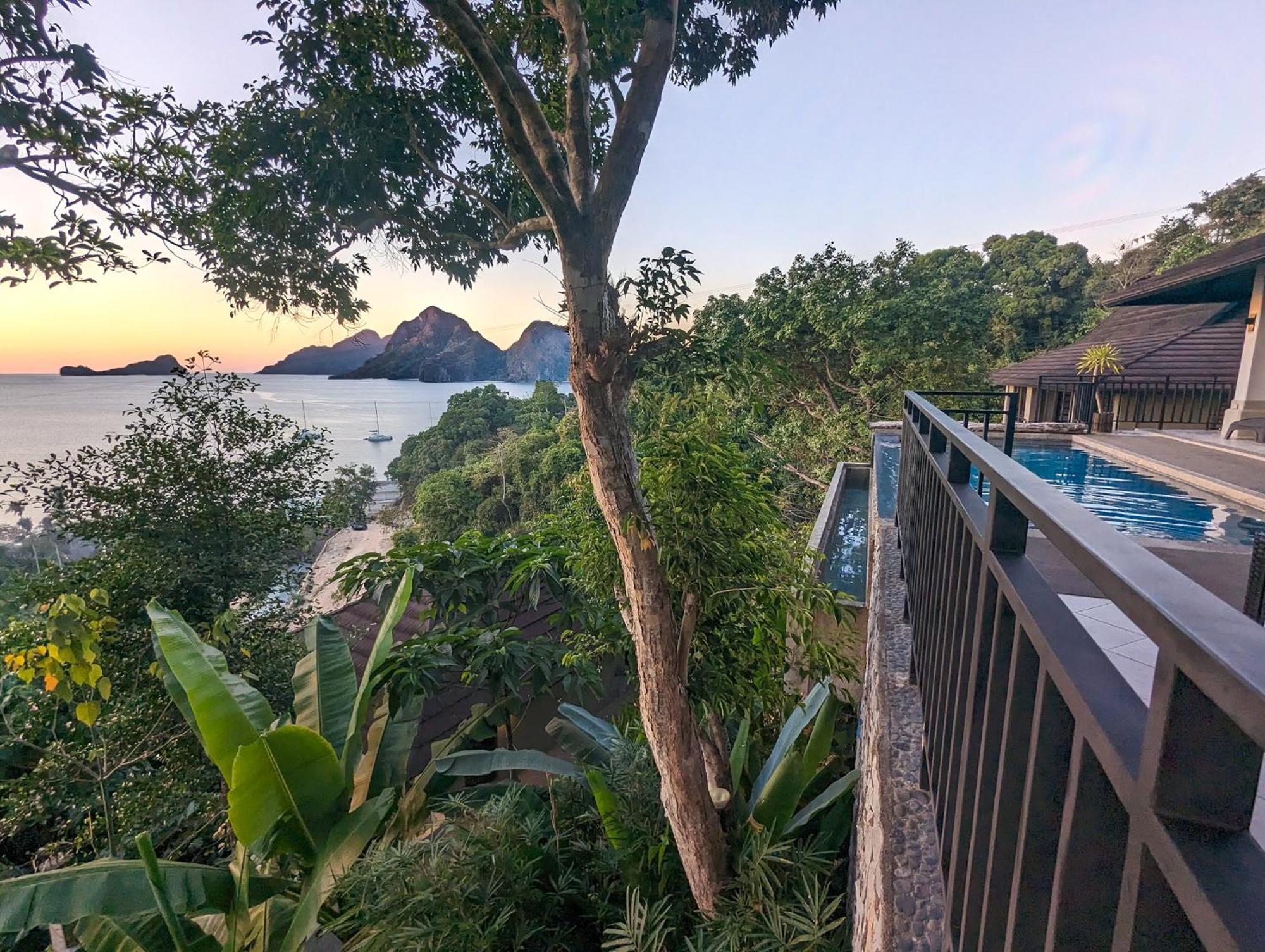 Perch El Nido's Seaview Overlooking Marimegmeg Villa