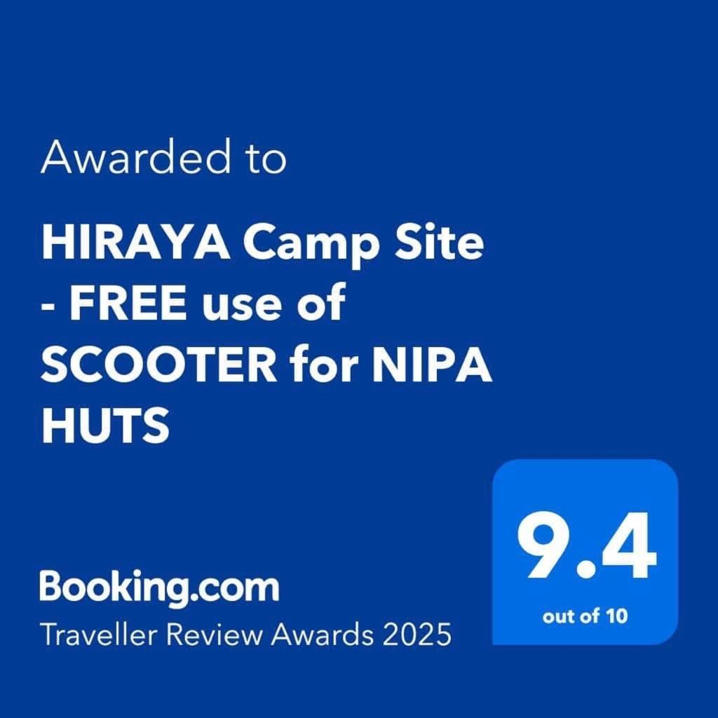 Hiraya Camp Site - Free Use Of Scooter For Nipa Huts