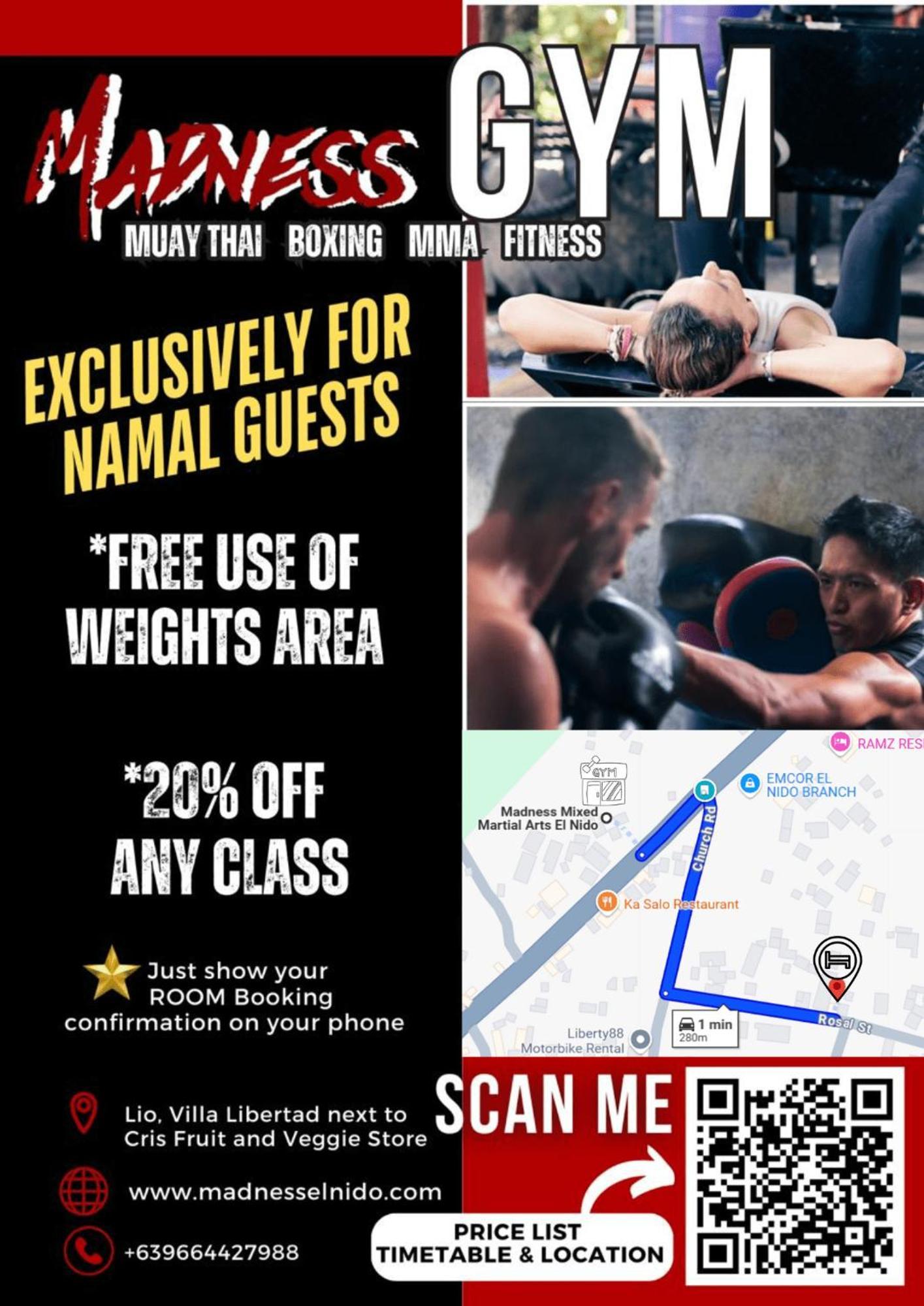 Namal Apartelle - Free Scooter & Gym Access El Nido
