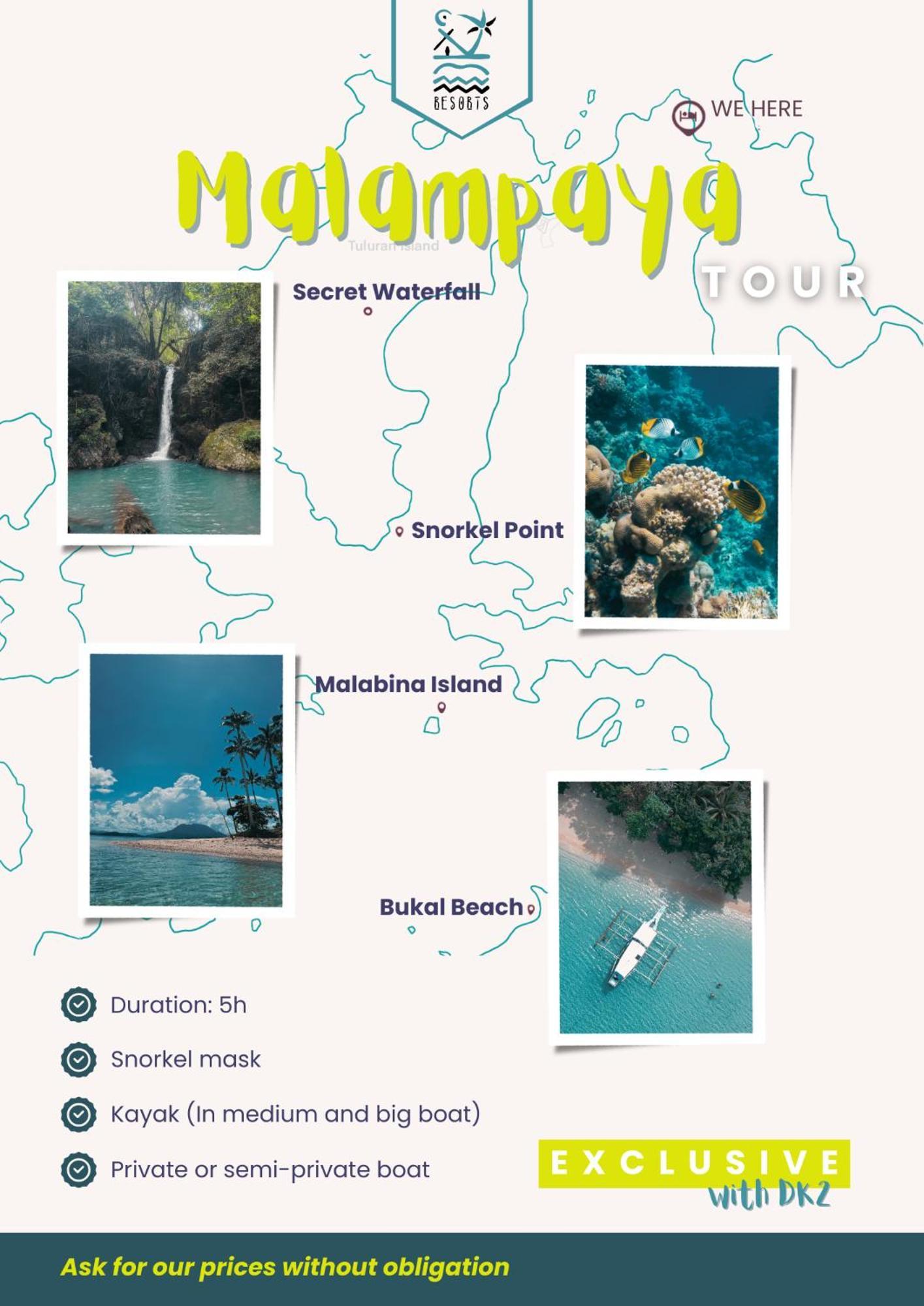 Dk2 - Hidden Natural Spot - Direct Tours & Fast Internet Resort El Nido